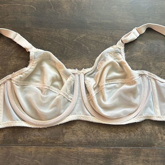 Bali Comfort-U Flower Full-Figure Bra 0180 Sz-36DD - Picture 8 of 10